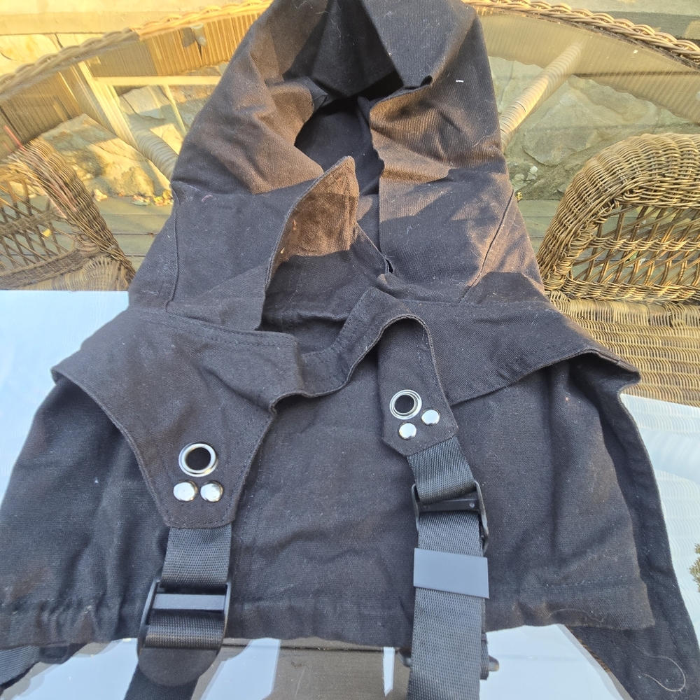 Cyberpunk Rogue Cowl Hood with Adjustable shoulder straps- One Size NWOT - Picture 4 of 8